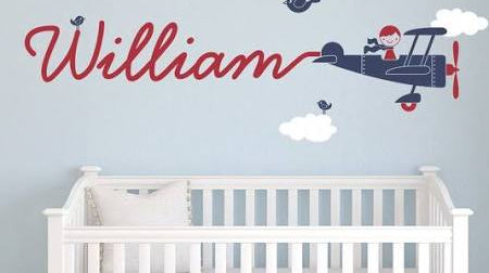Airplane Nursery Theme - Liz and Roo