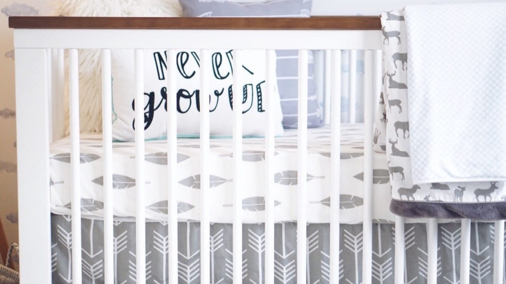 Brett Firdman’s Gray Woodland Nursery Design | The Reveal - Liz and Roo