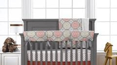 Coral Bedding and Nursery Design - Liz and Roo
