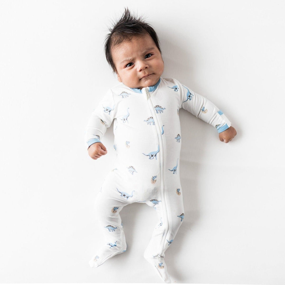Kyte Baby Zippered Footie - Taro - Active Baby Canadian Online Baby Store