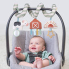 Itzy Bitzy Spiral Car Seat Activity Toy Farm - Liz and Roo