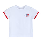 Red, White and Blue Shirt and Shorts Set - Liz and Roo