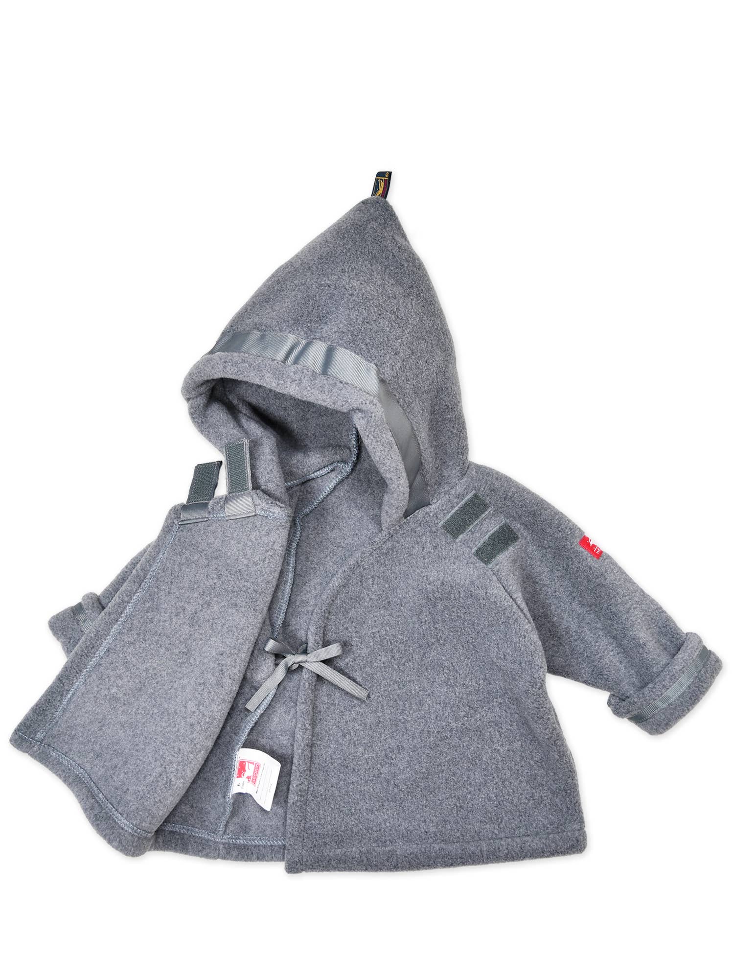 Warmplus Fleece Favorite Jacket, Wrap Close, Hood - Liz and Roo