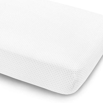 All White Linen 8-pc. Crib Bedding Set - Liz and Roo