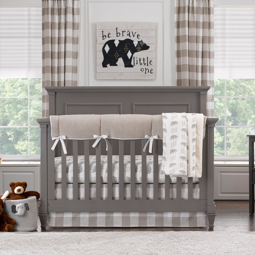 Cubby Bear Crib Sheet | Quality Crib Sheets | Liz and Roo - Liz and Roo