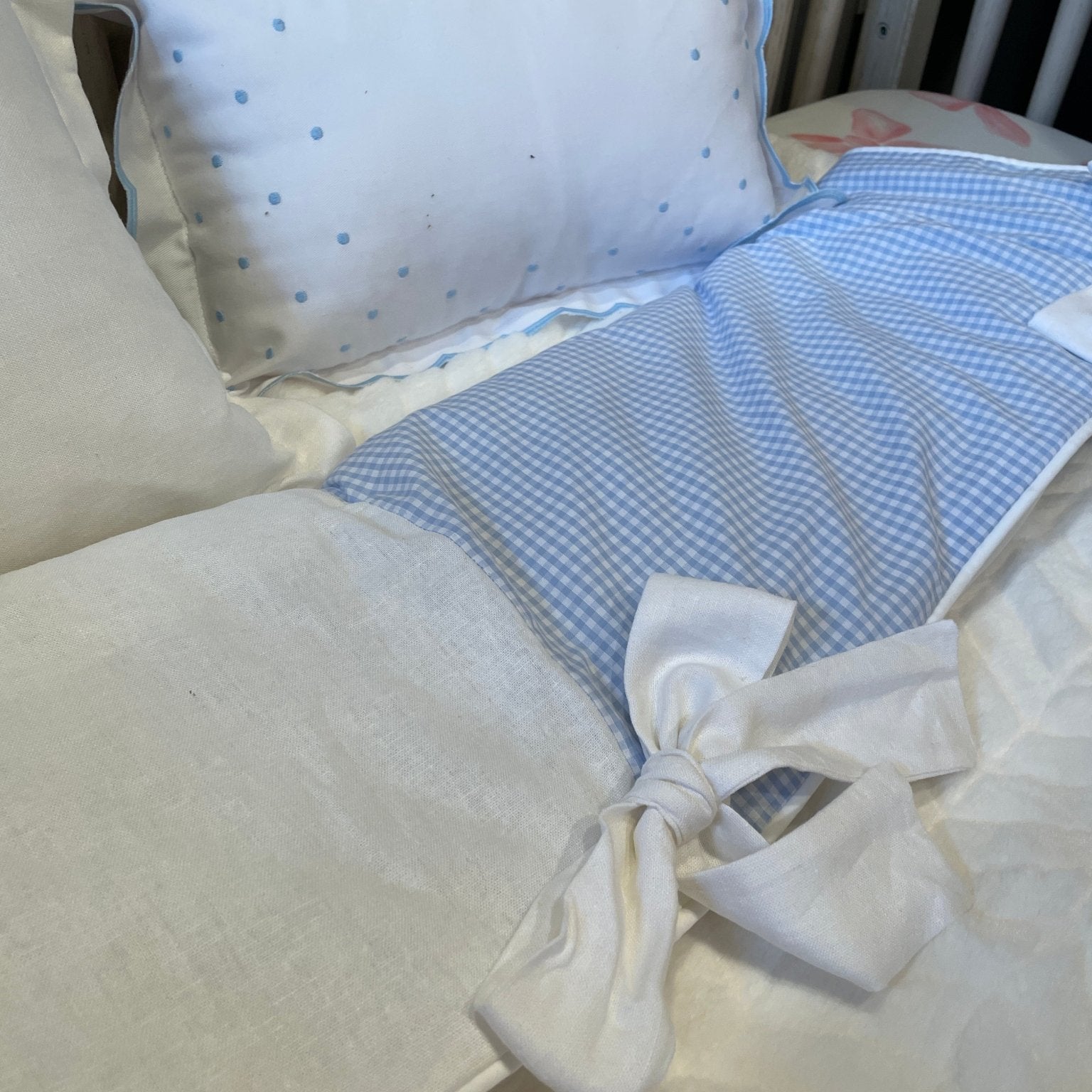 Custom Crib Rail Covers - Liz and Roo