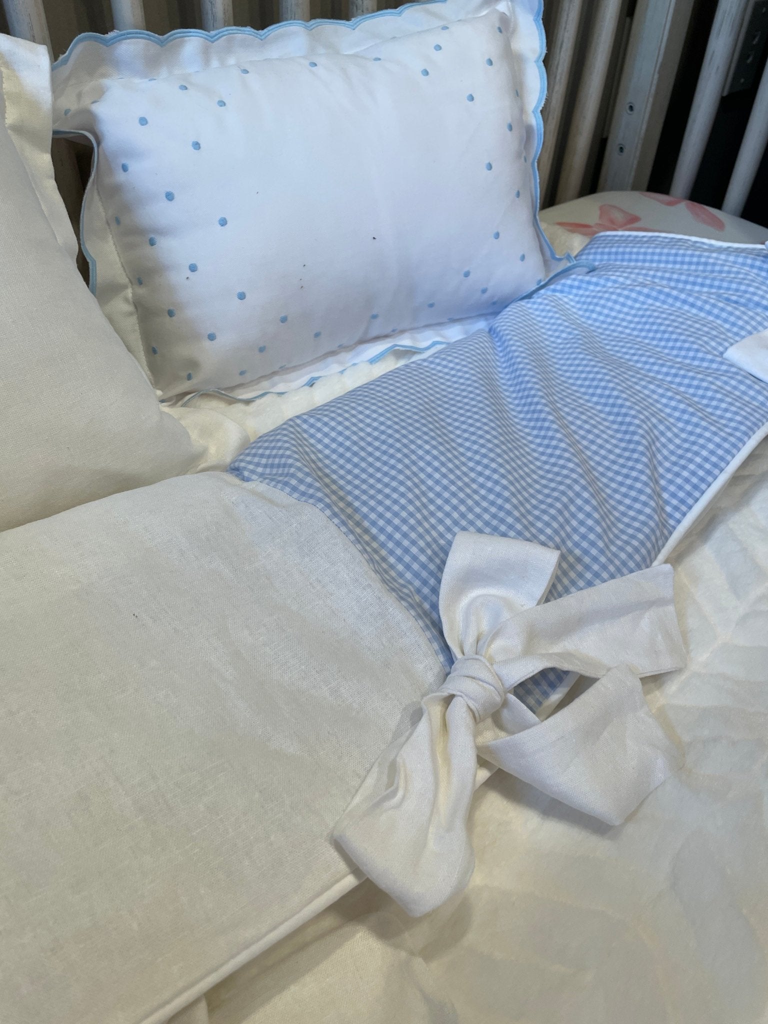 Custom Crib Rail Covers - Liz and Roo