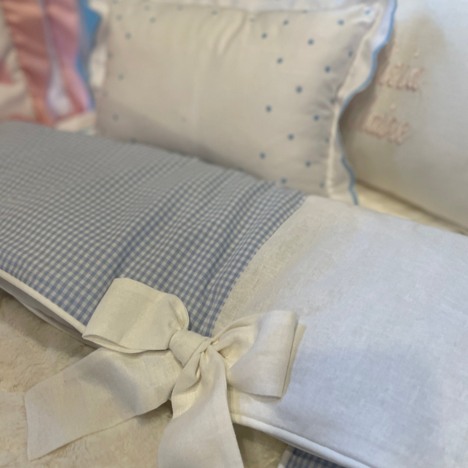 Custom Crib Rail Covers - Liz and Roo