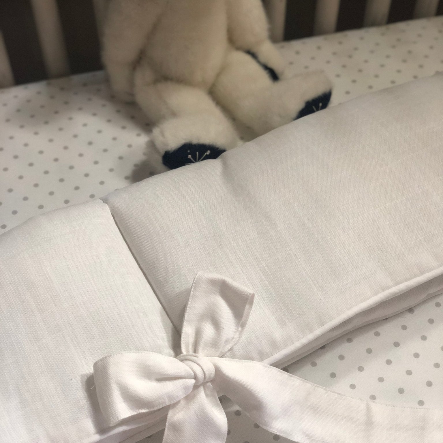 Custom Crib Rail Covers - Liz and Roo