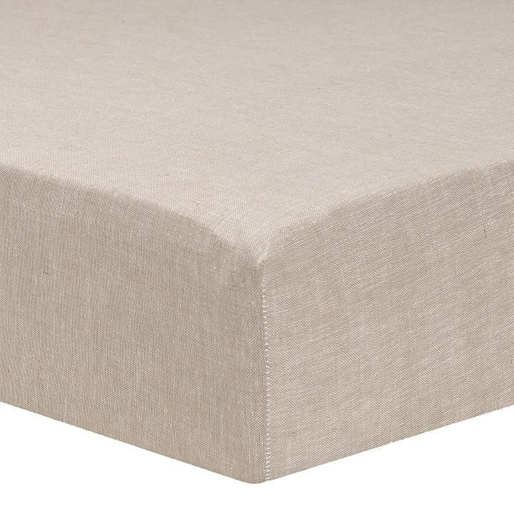 Flax Linen Crib Sheet