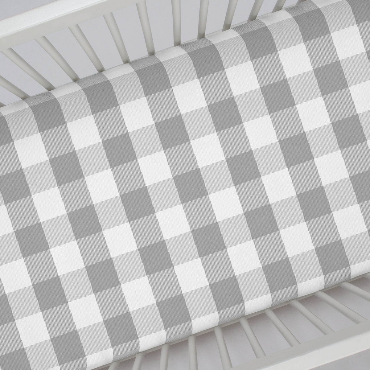 Gray Plaid Crib Sheet Best Crib Sheets Liz and Roo