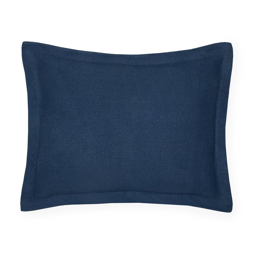 Navy Linen Baby Pillow Sham (INCLUDES insert) - Liz and Roo