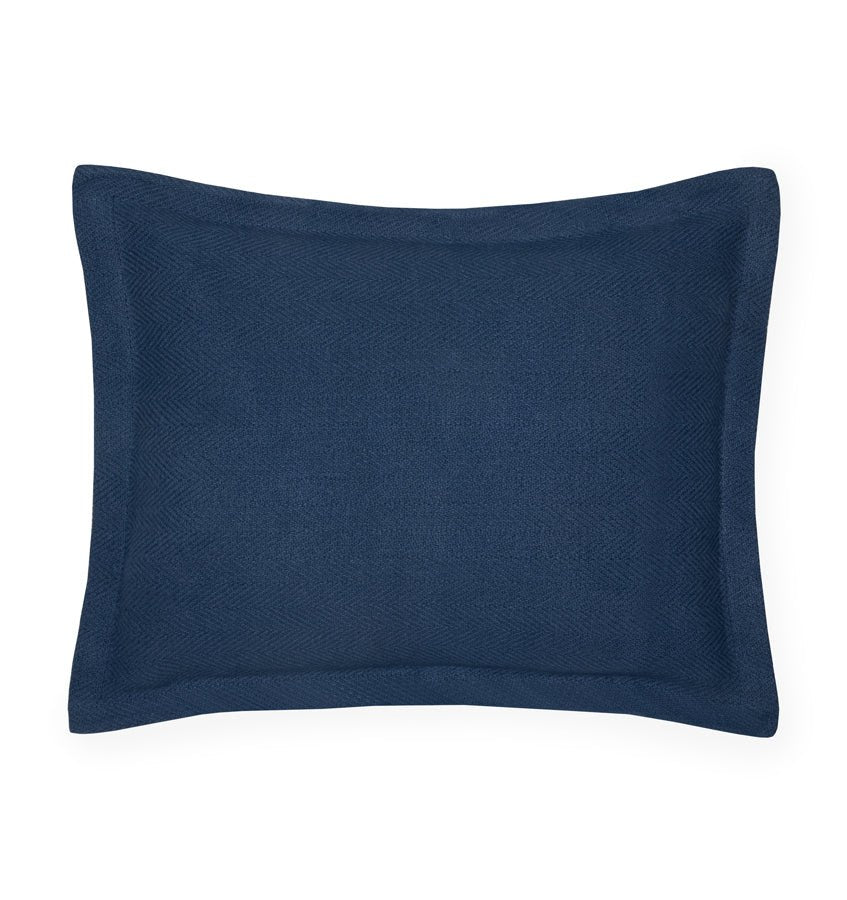 Navy Linen Baby Pillow Sham (INCLUDES insert) - Liz and Roo