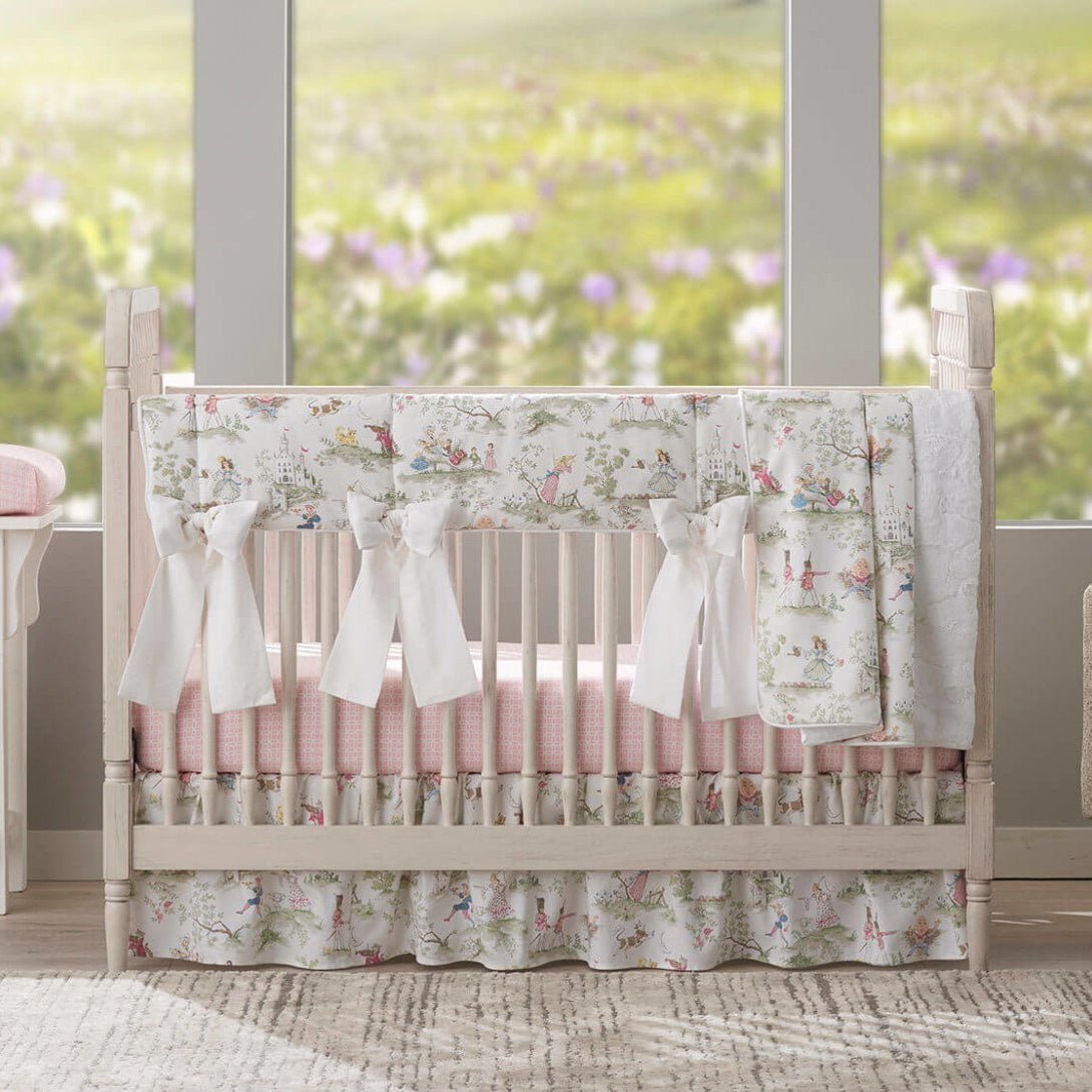 Nursery Rhyme Toile 8-pc. Crib Bedding Set - Liz and Roo