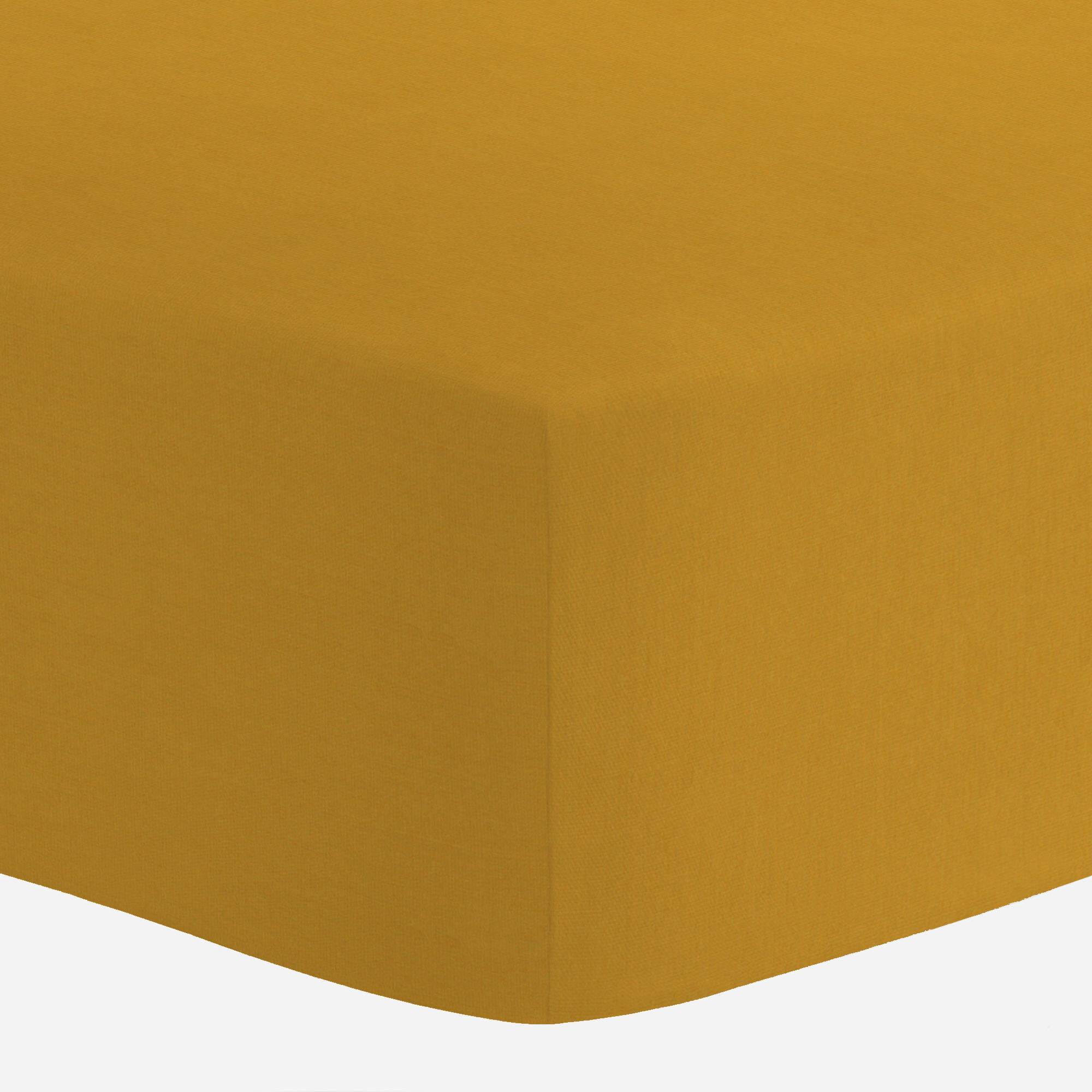 Solid Mustard Yellow Crib Sheet - Liz and Roo