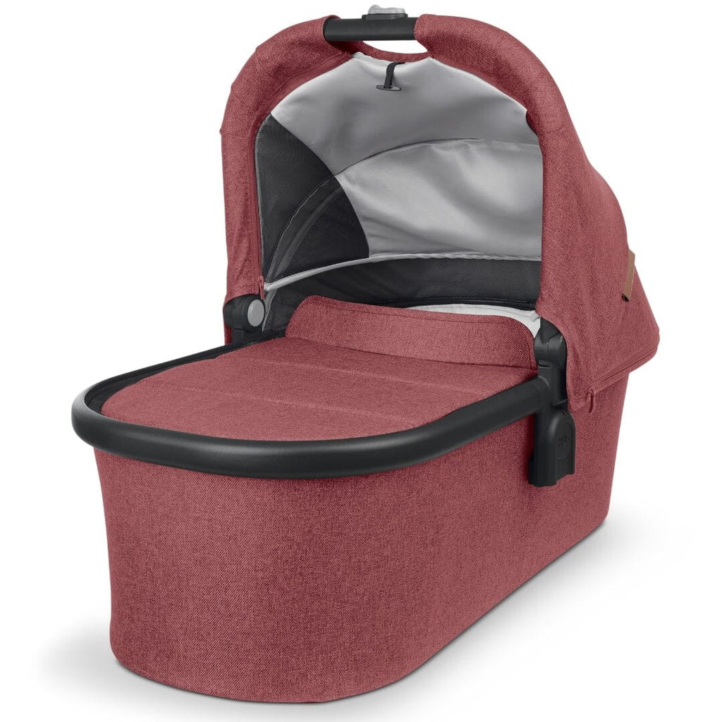 UPPAbaby Bassinet - Lucy - Rosewood Melange | Carbon Frame - Liz and Roo