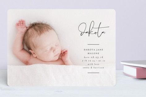 10 Best Birth Announcement Ideas - Liz and Roo