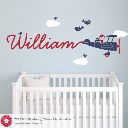 Airplane Nursery Theme - Liz and Roo