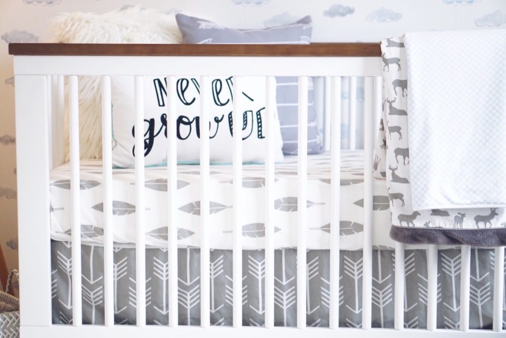 Brett Firdman’s Gray Woodland Nursery Design | The Reveal - Liz and Roo