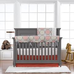 Coral Bedding and Nursery Design - Liz and Roo