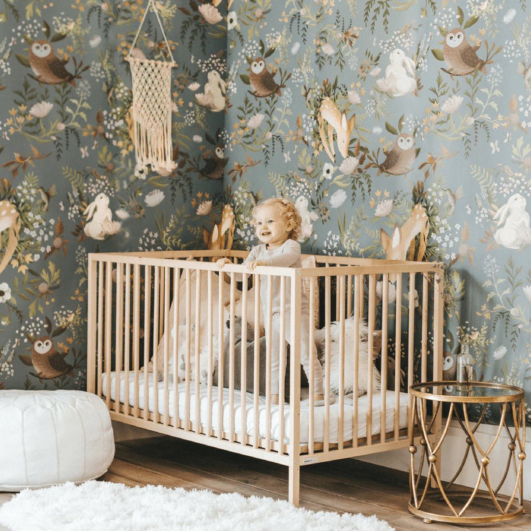 Let Wallpaper Be the Centerpiece of Your Nursery Liz and Roo