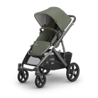 UPPAbaby Vista V3 Stroller Evelyn - Meadow Green | Graphite Frame | Chestnut Leather