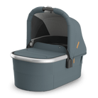 Bassinet V3 - Callum - Stone Blue | Silver Frame - Liz and Roo
