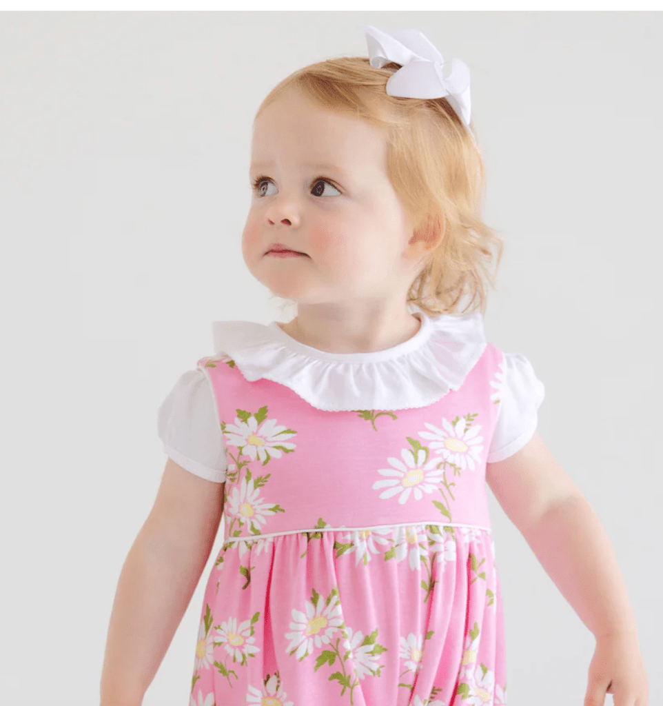 Beaufort Bonnet Sleeveless Rebecca Romper Darlen Daisy - Liz and Roo