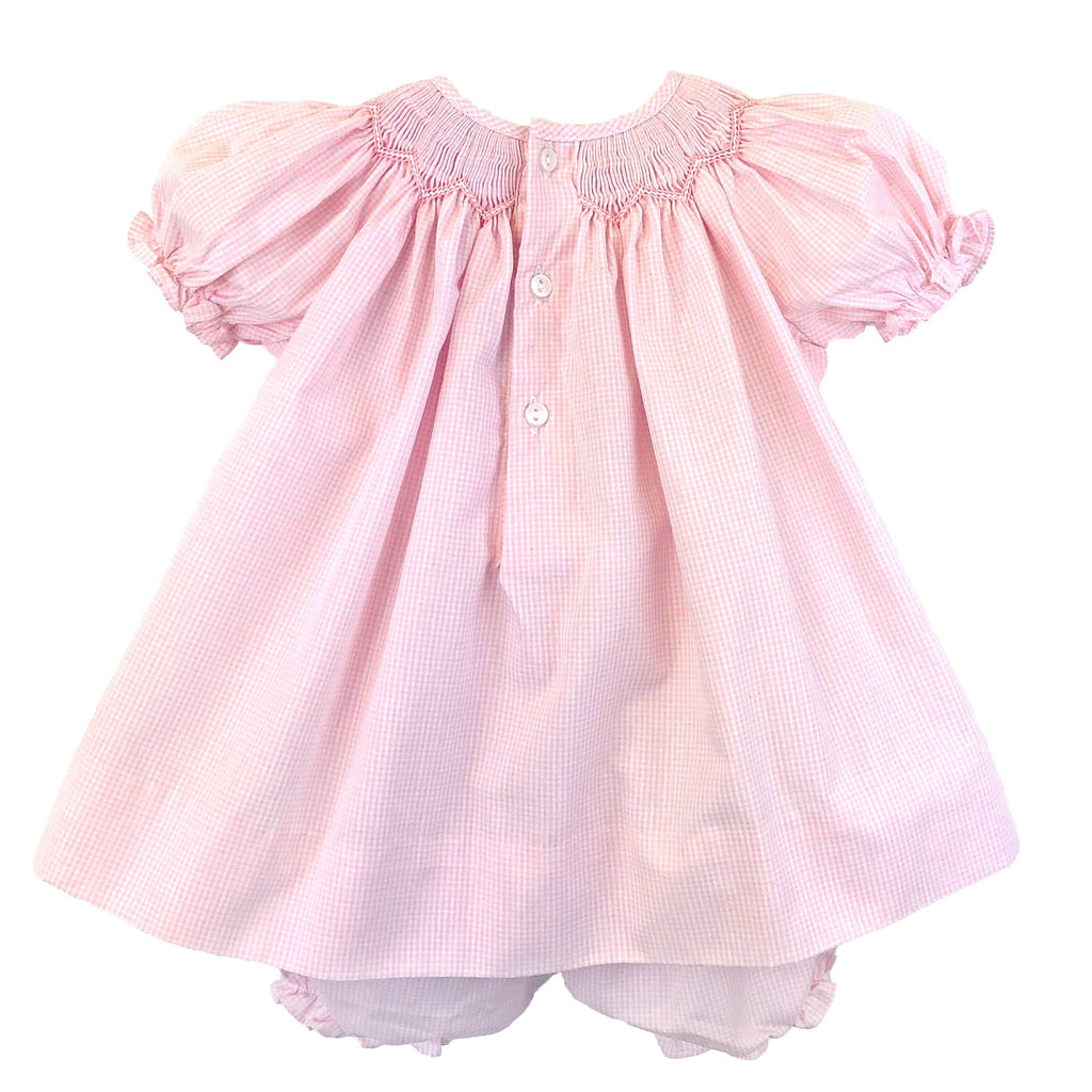 Bishop Zig - Zag Smocked Dress - Liz and Roo