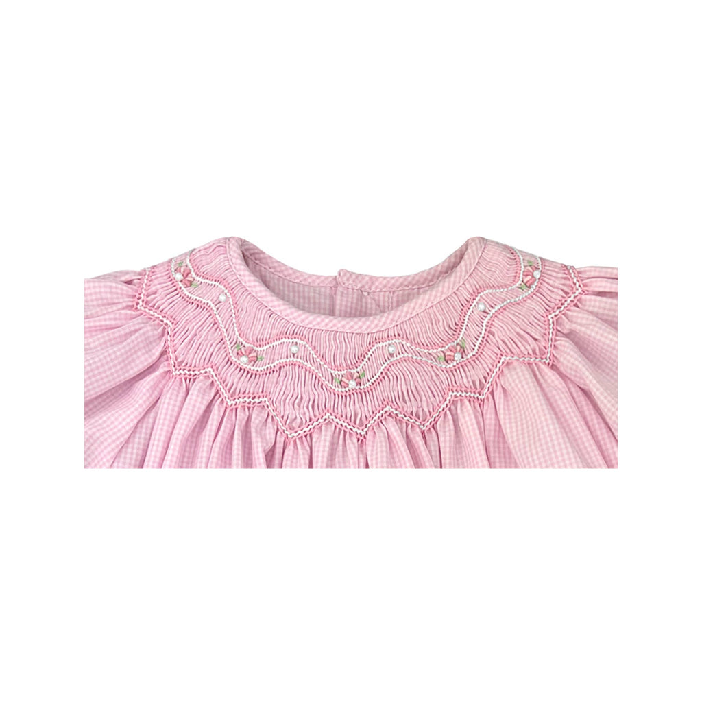 Bishop Zig - Zag Smocked Dress - Liz and Roo