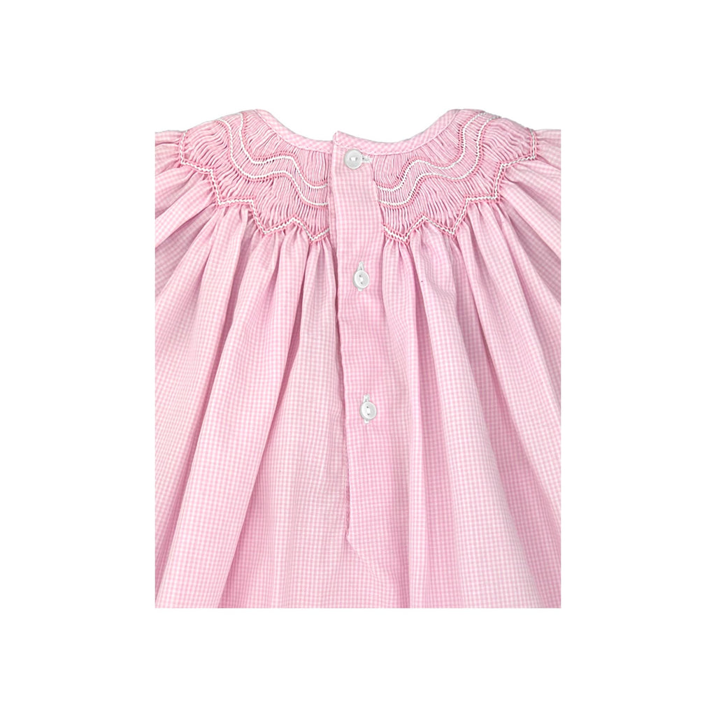 Bishop Zig - Zag Smocked Dress - Liz and Roo