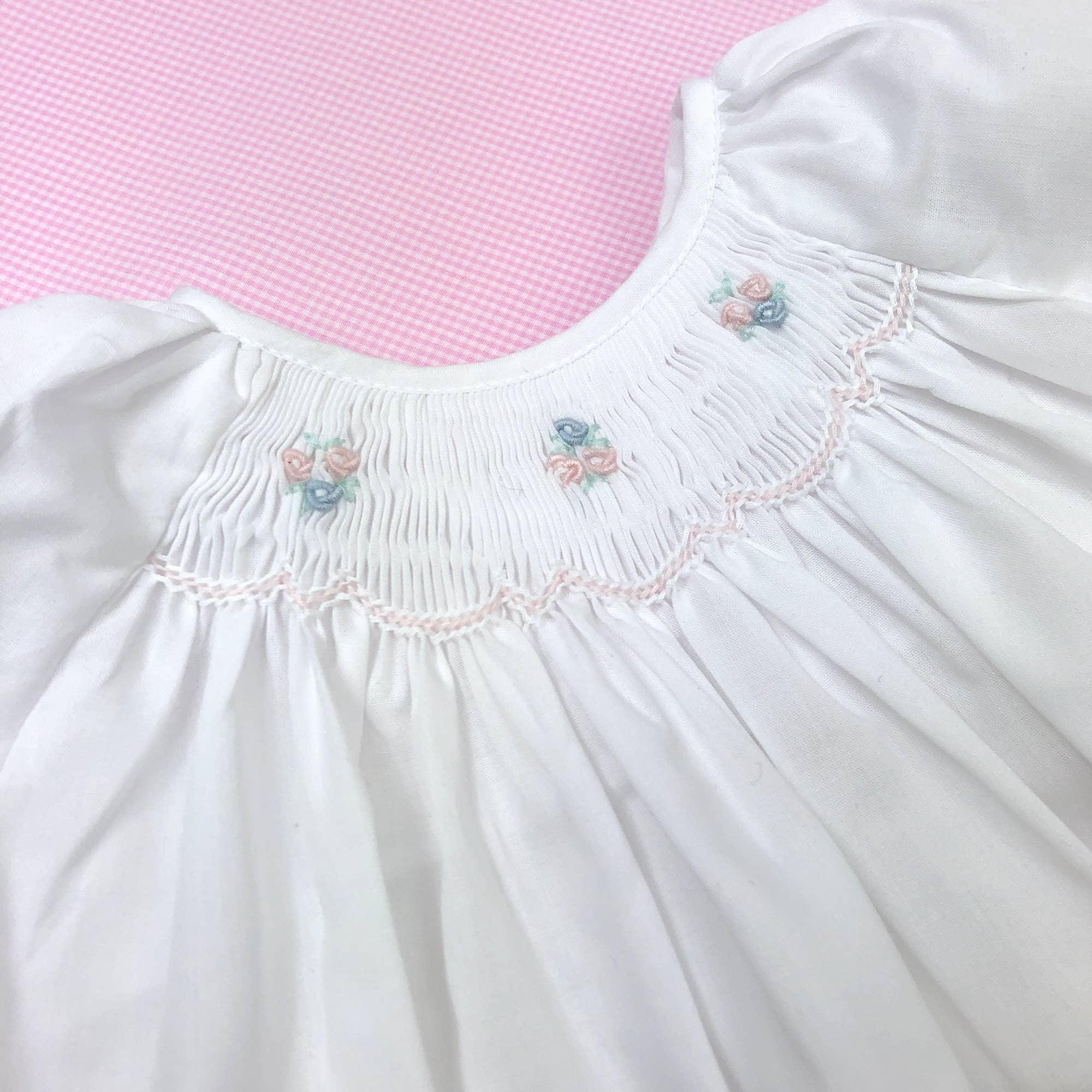 Bubble with Novelty Smocking - Liz and Roo