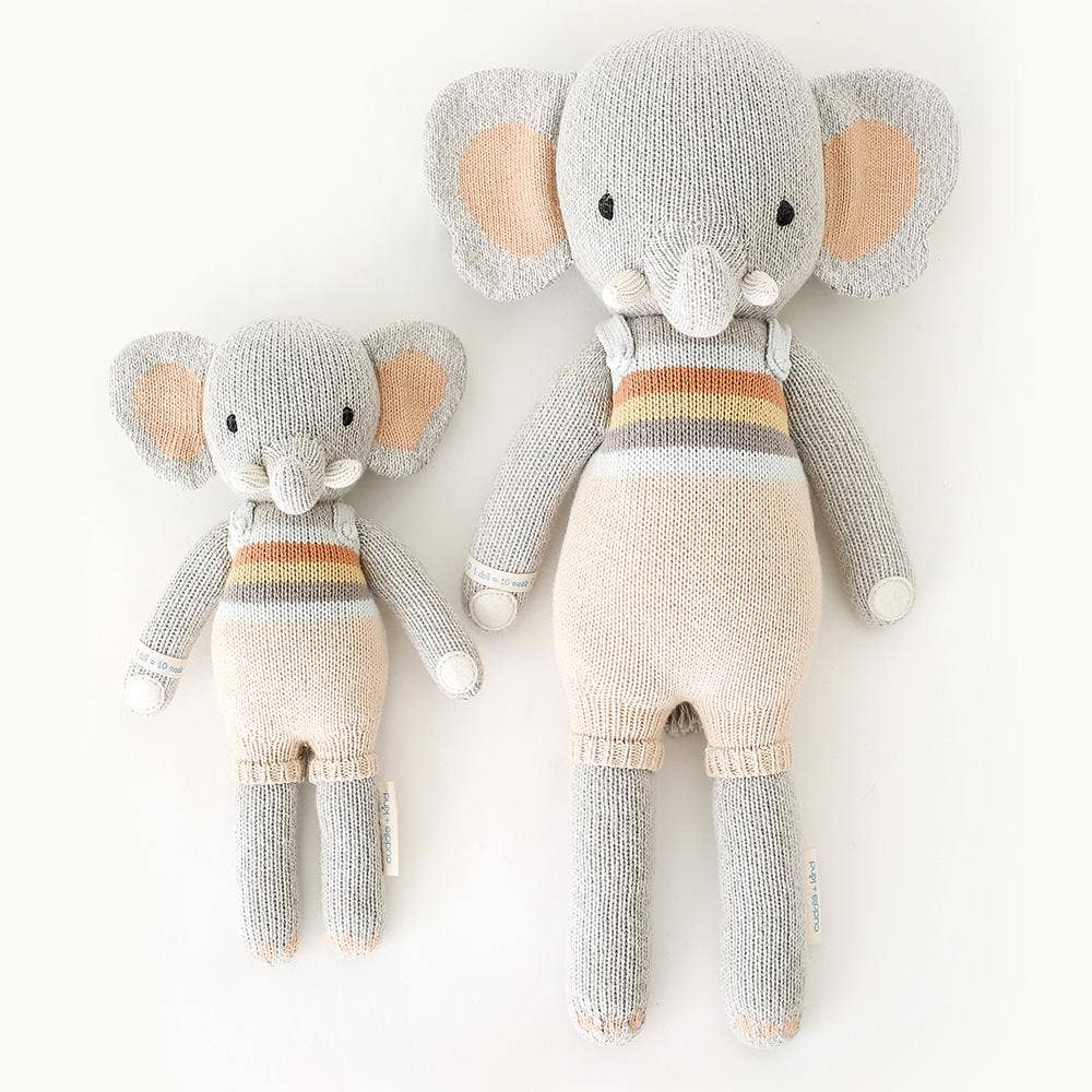 Evan the elephant, gives 10 meals - Liz and Roo