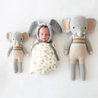 Evan the elephant, gives 10 meals - Liz and Roo