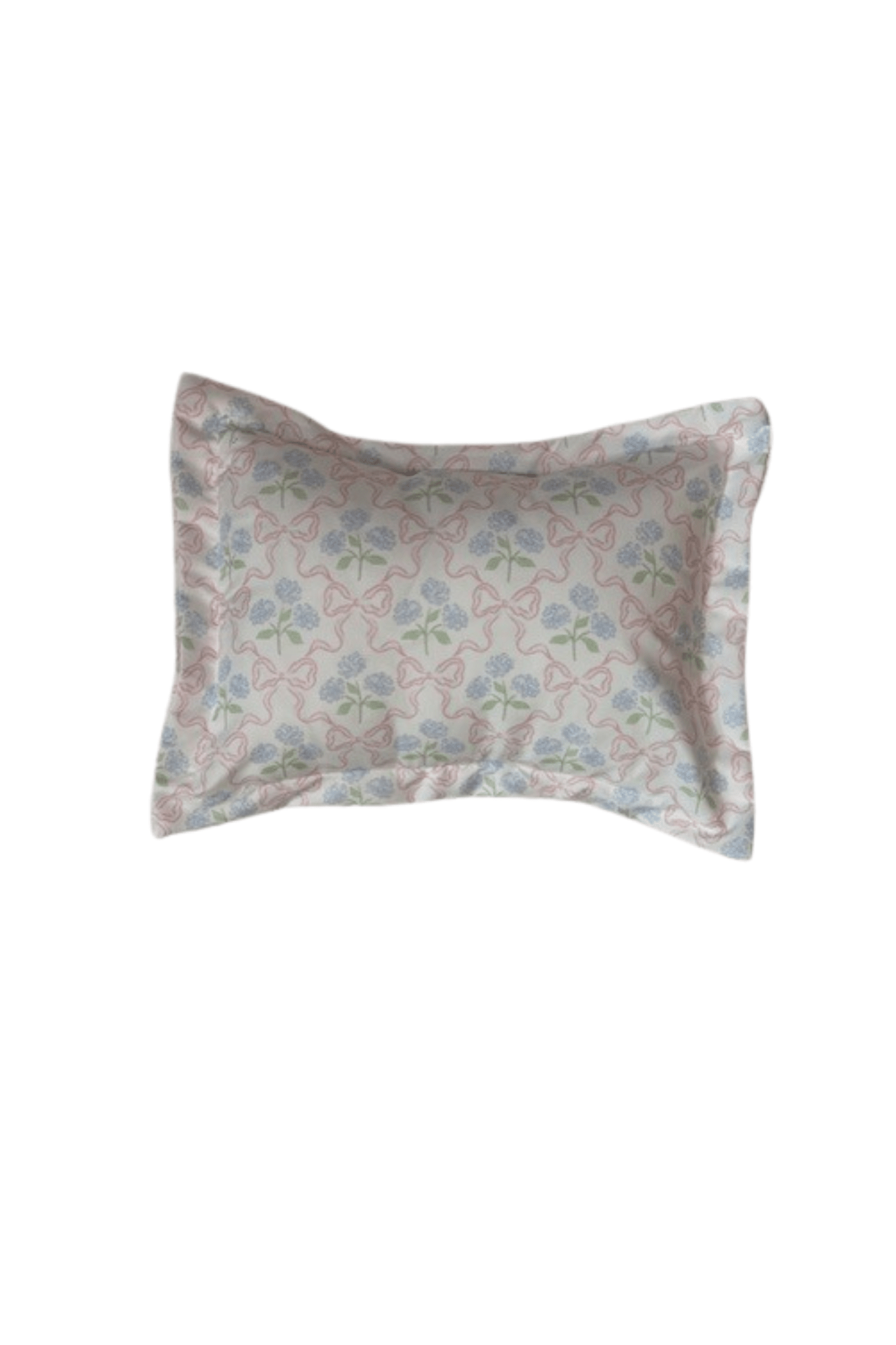 Hydrangea and Bow Baby Pillow (INCLUDES insert) - Liz and Roo