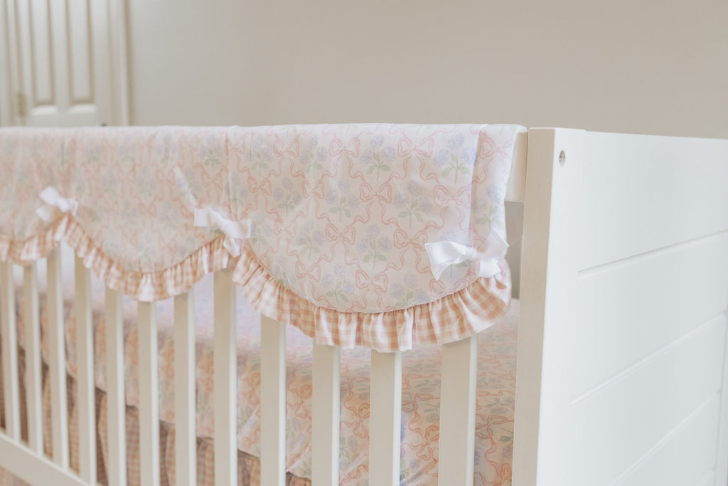 Hydrangea and Bow Bedding Set - Liz and Roo