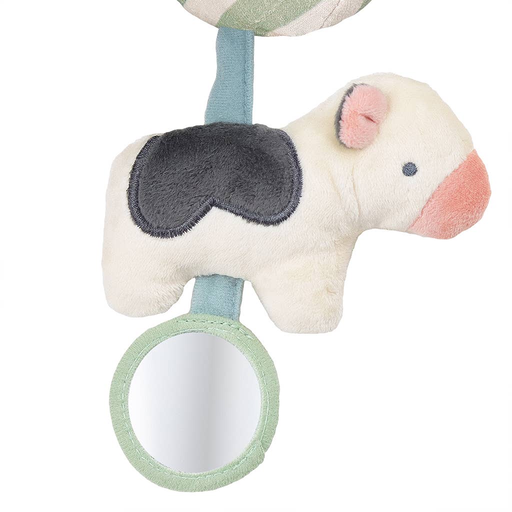 Itzy Bitzy Spiral Car Seat Activity Toy Farm - Liz and Roo