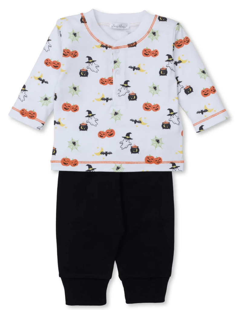 Kissy Kissy Halloween Happenings Pant Set - Liz and Roo