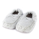 Marshmallow Gray Warmies Slippers - Liz and Roo