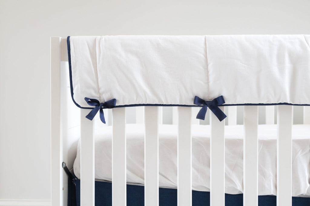 Navy and White Classic Bedding Set - Liz and Roo