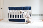 Navy Circles Bedding Set - Liz and Roo