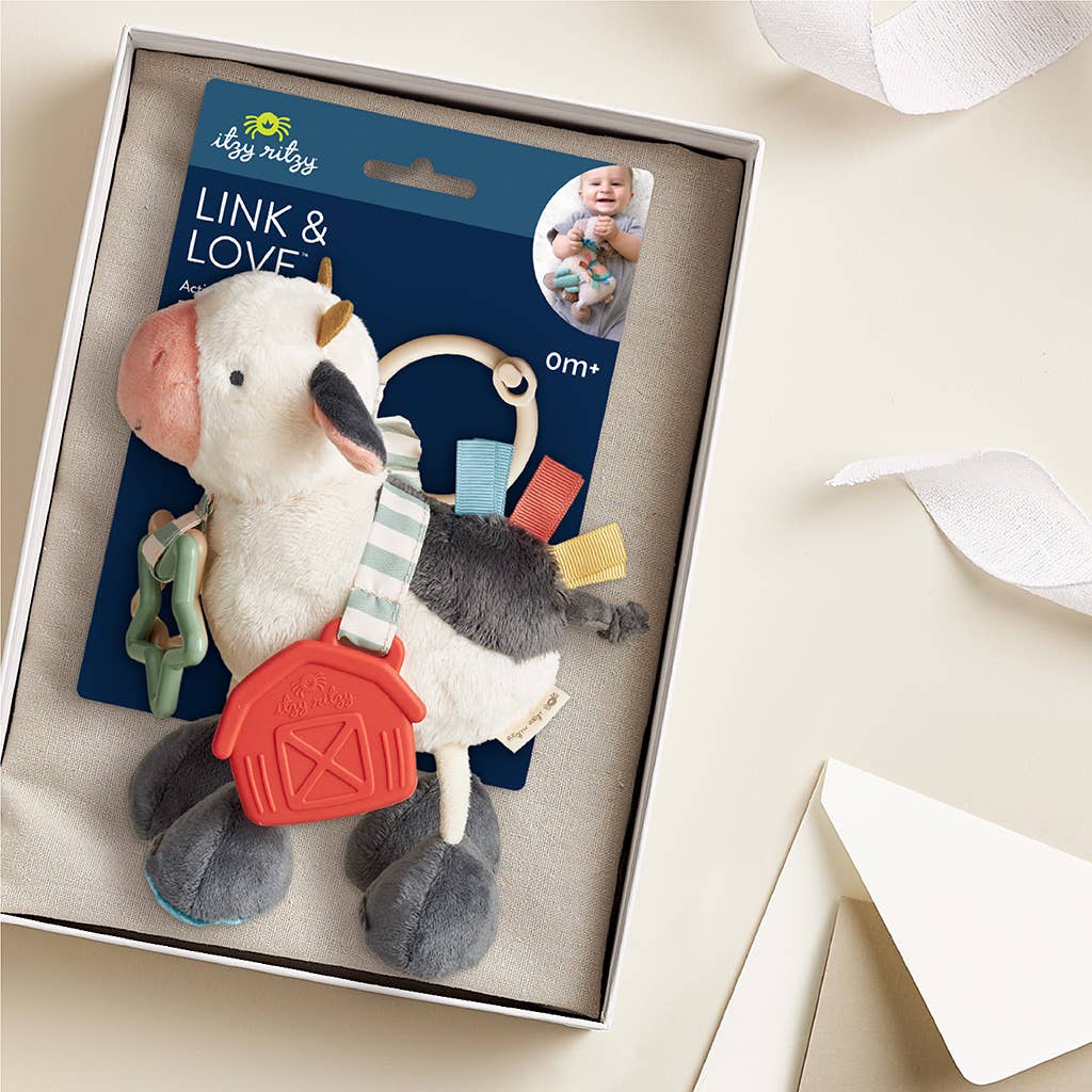 *NEW* Cow Itzy Friends Link & Love™ Activity Plush - Liz and Roo