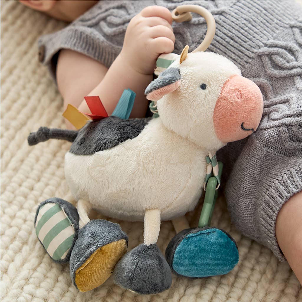 *NEW* Cow Itzy Friends Link & Love™ Activity Plush - Liz and Roo