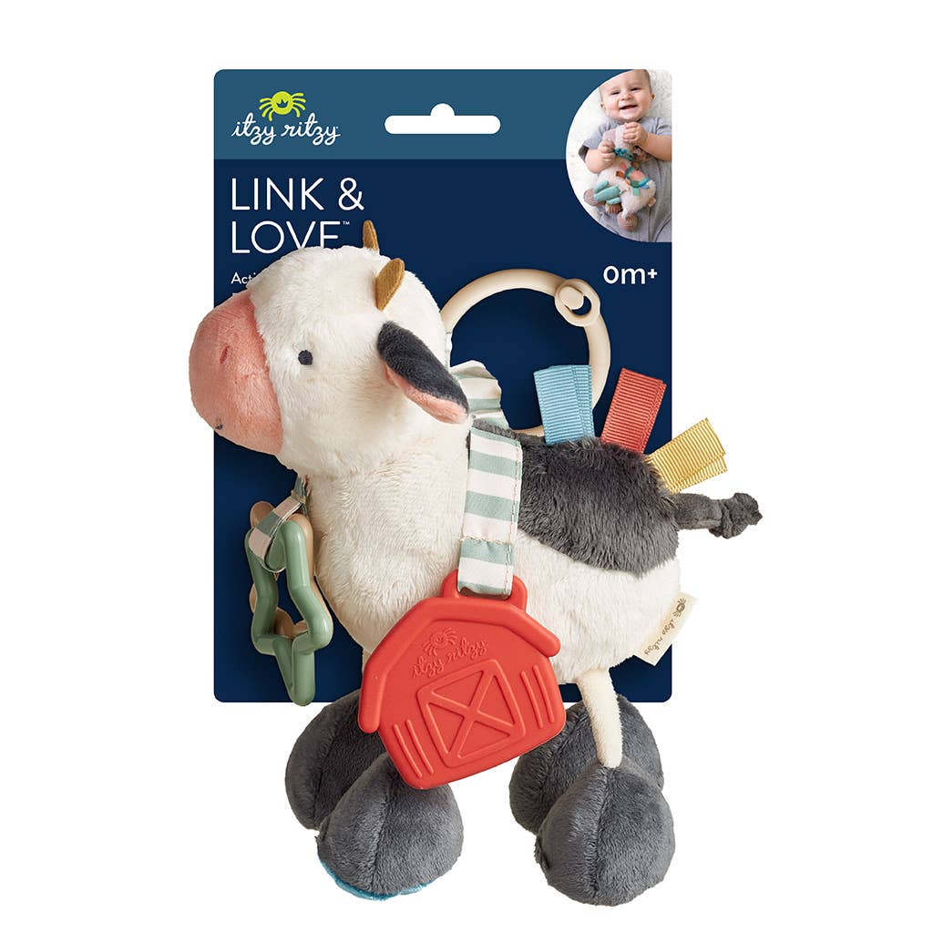 *NEW* Cow Itzy Friends Link & Love™ Activity Plush - Liz and Roo