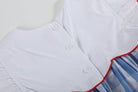 Red, White and Blue Flutter Dress - Liz and Roo