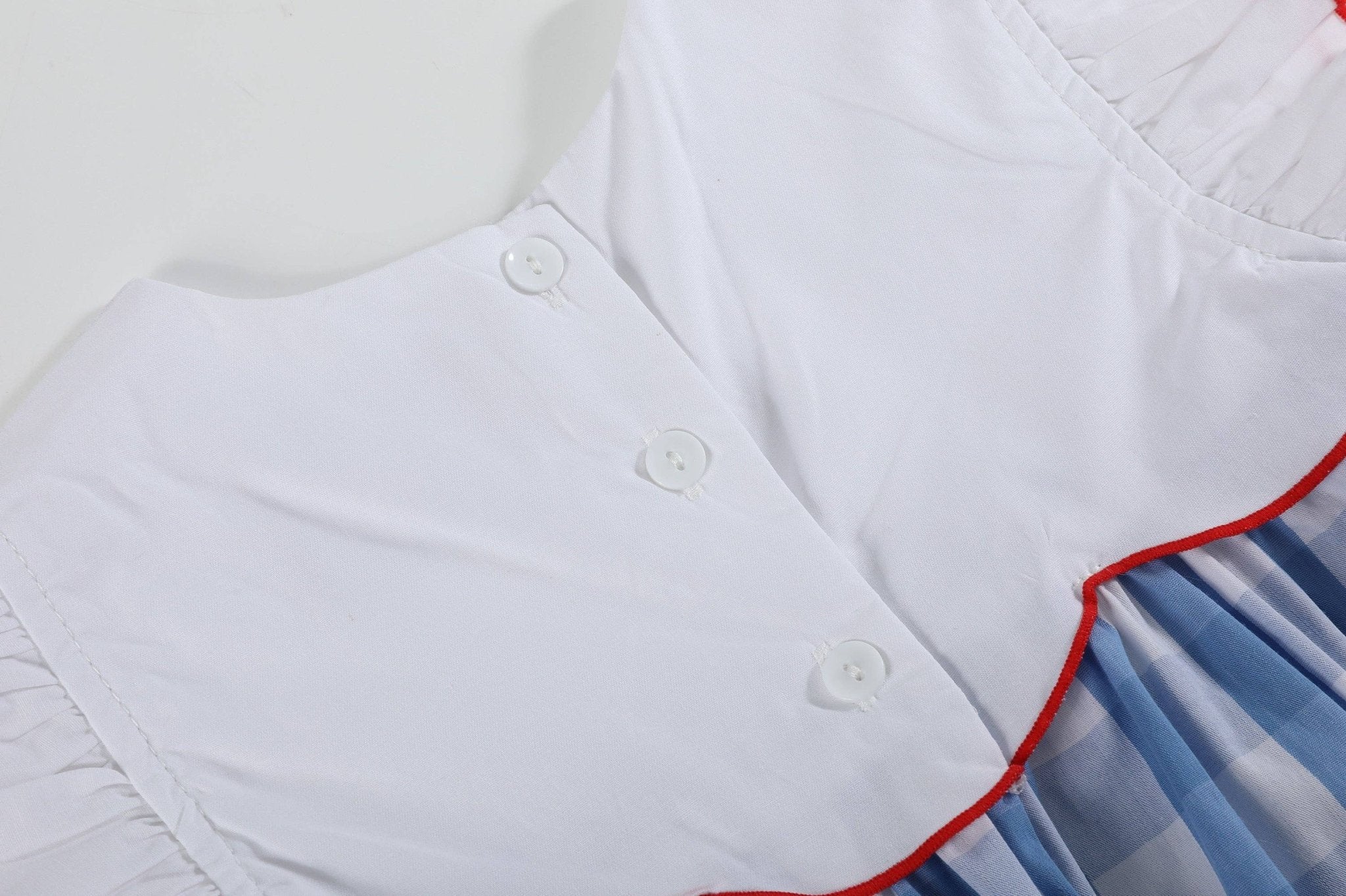 Red, White and Blue Flutter Dress - Liz and Roo