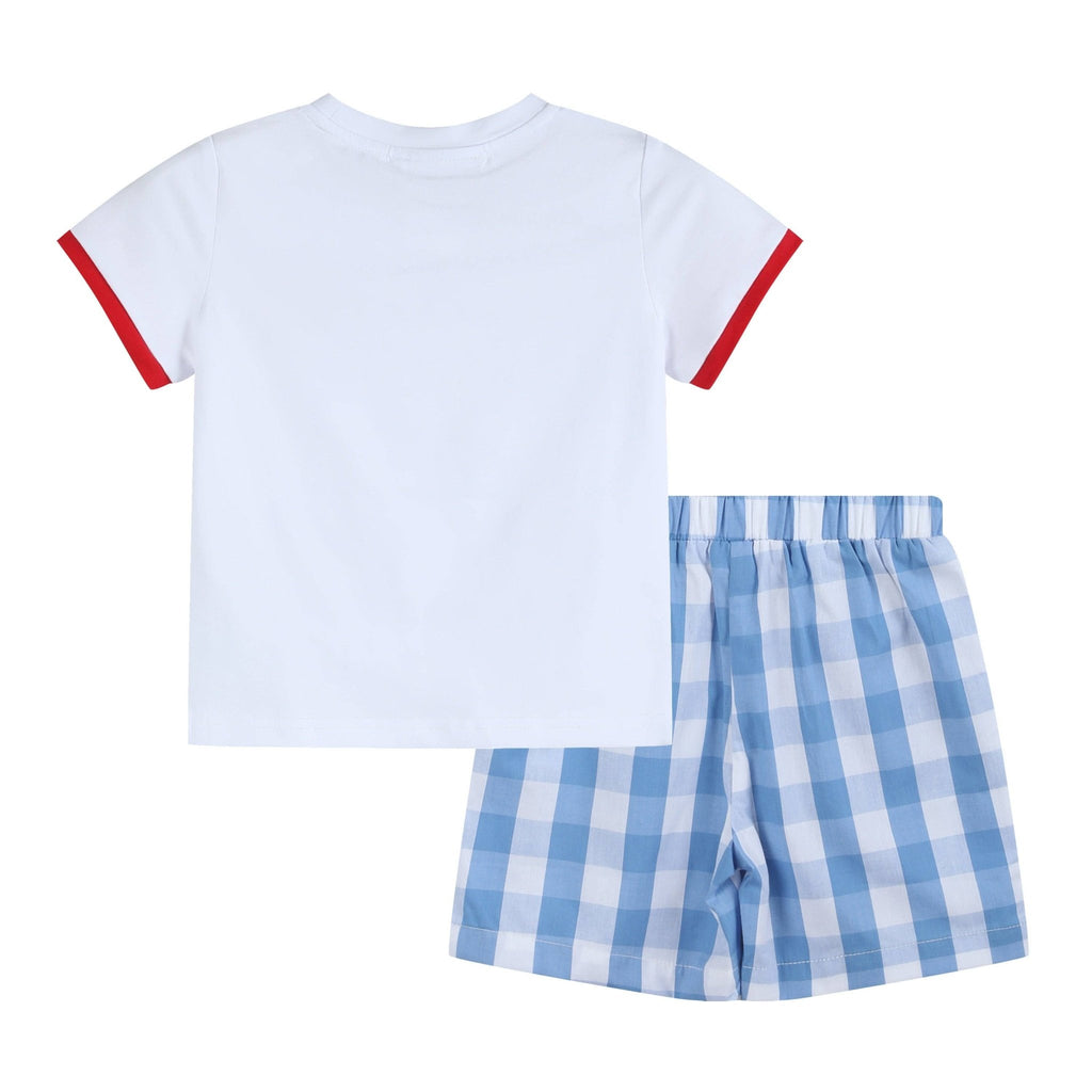 Red, White and Blue Shirt and Shorts Set - Liz and Roo