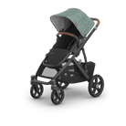 Uppababy Vista V3 Stroller Gwen - Green Mélange | Carbon Frame - Liz and Roo