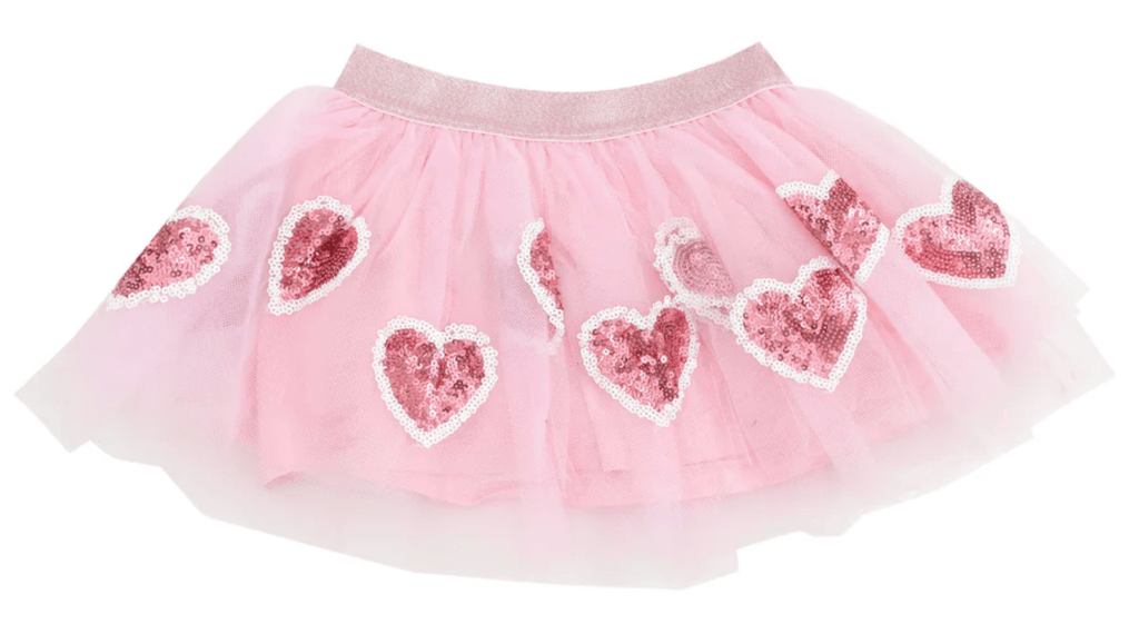 Valentine Big Hearts Tutu Skirt - Liz and Roo