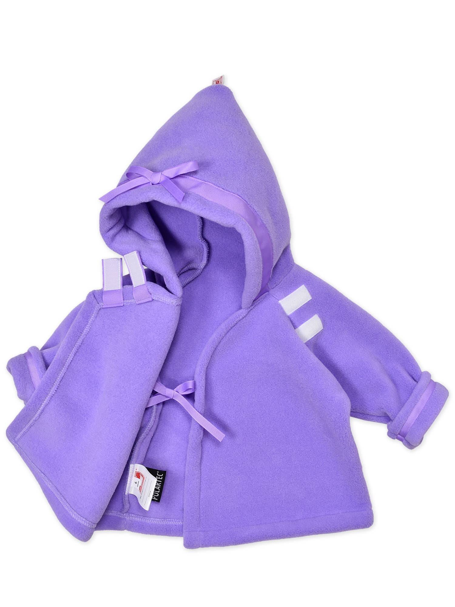 Warmplus Fleece Favorite Jacket, Wrap Close, Hood - Liz and Roo